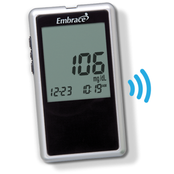 Embrace® Talking Blood Glucose Monitoring System - Full Kit