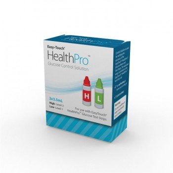 HealthPro Glucose Control Solution - Hi & Low (2x3.5ml)