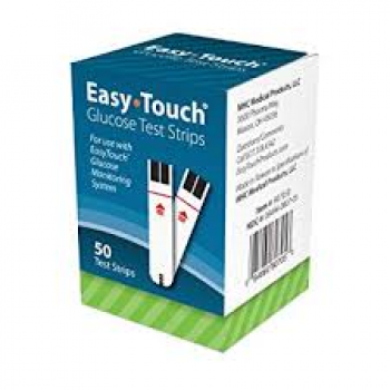 EasyTouch Glucose Test Strips - 50 Ct. Vial