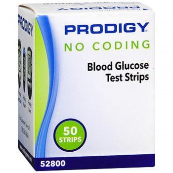 Prodigy No Coding Test Strips - 50 Ct. 